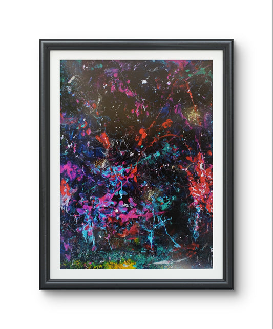 Galaxy Beyond- Abstract Art Print