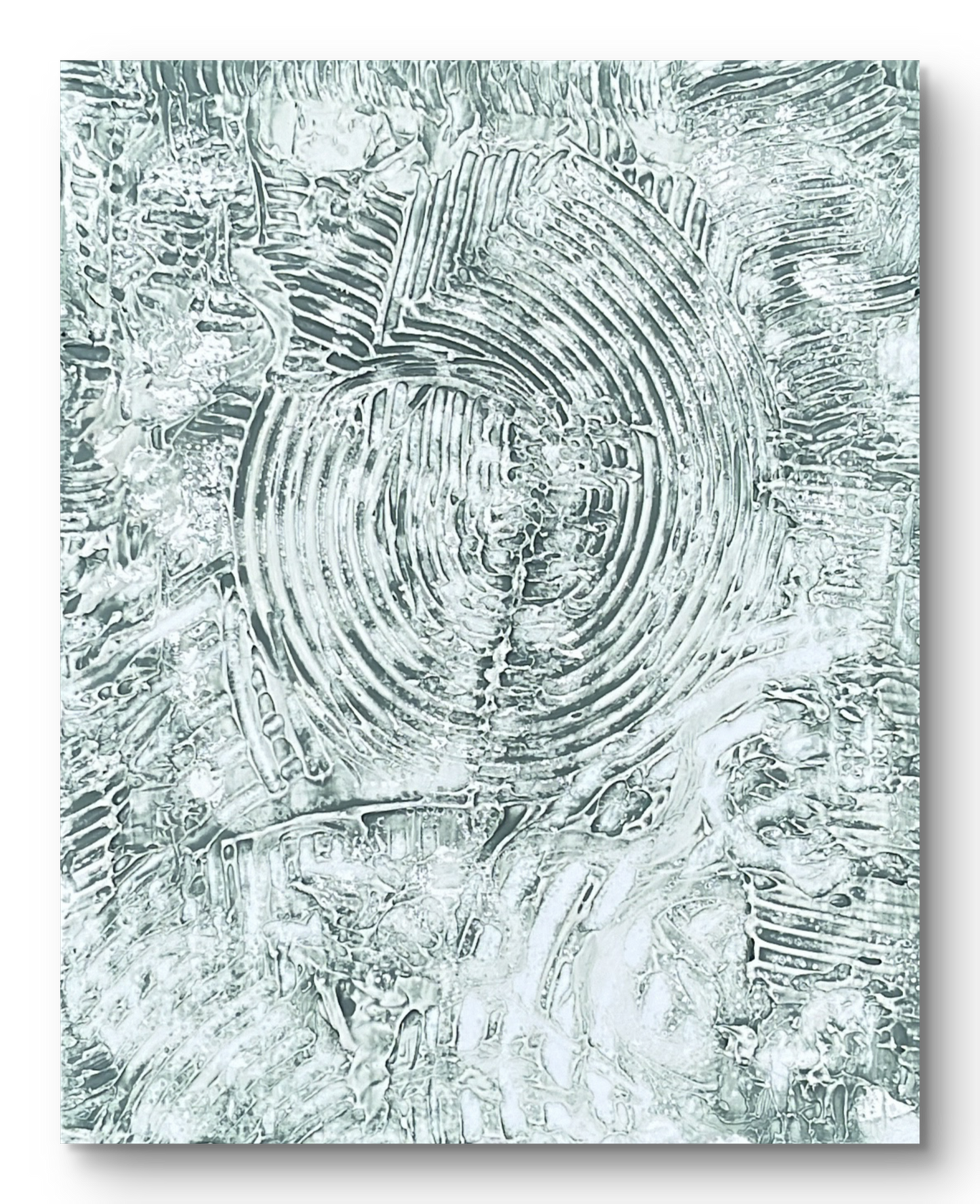 Aztec- Original Abstract Painting on Canvas