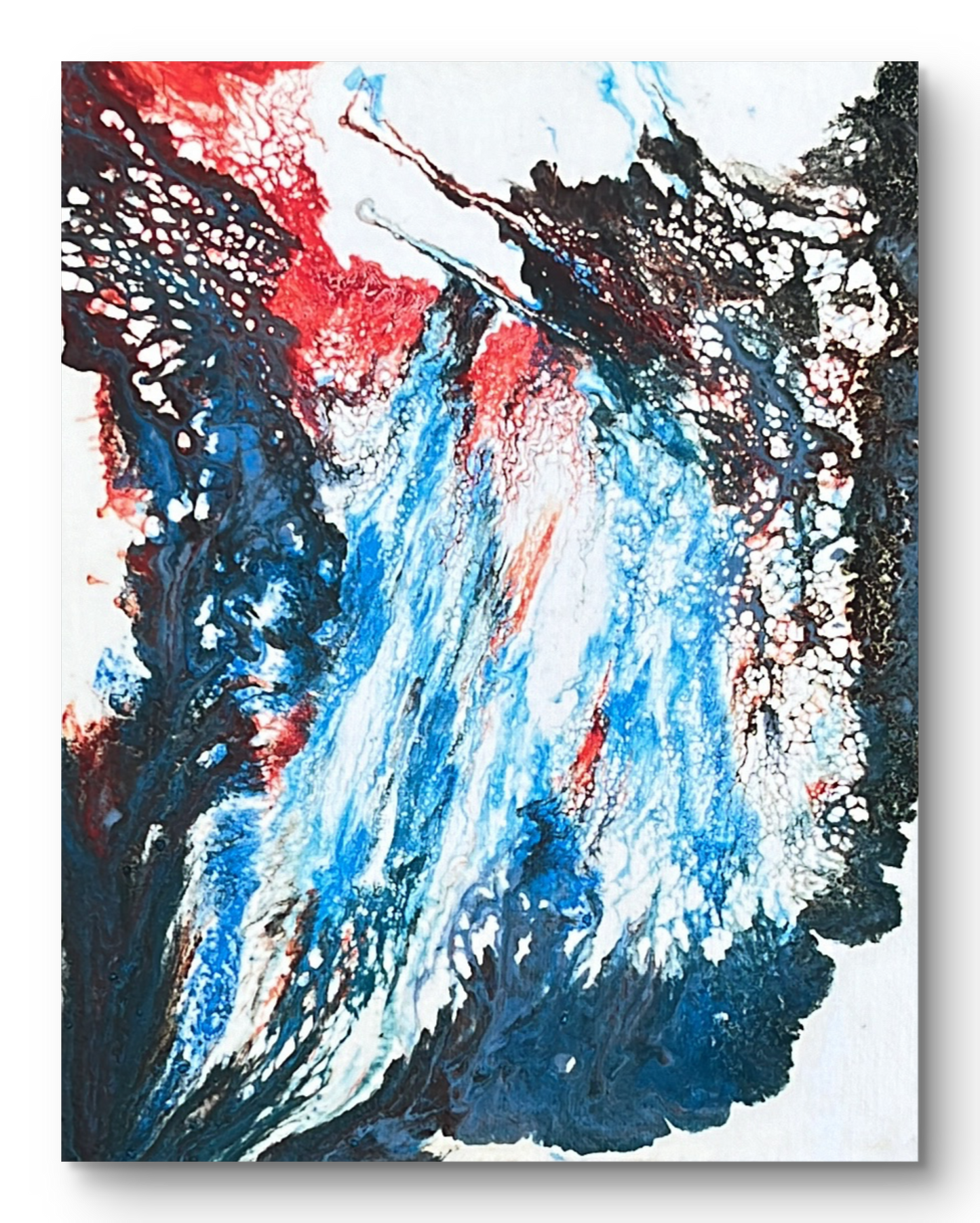 Lava I- Original Abstract Painting on Canvas