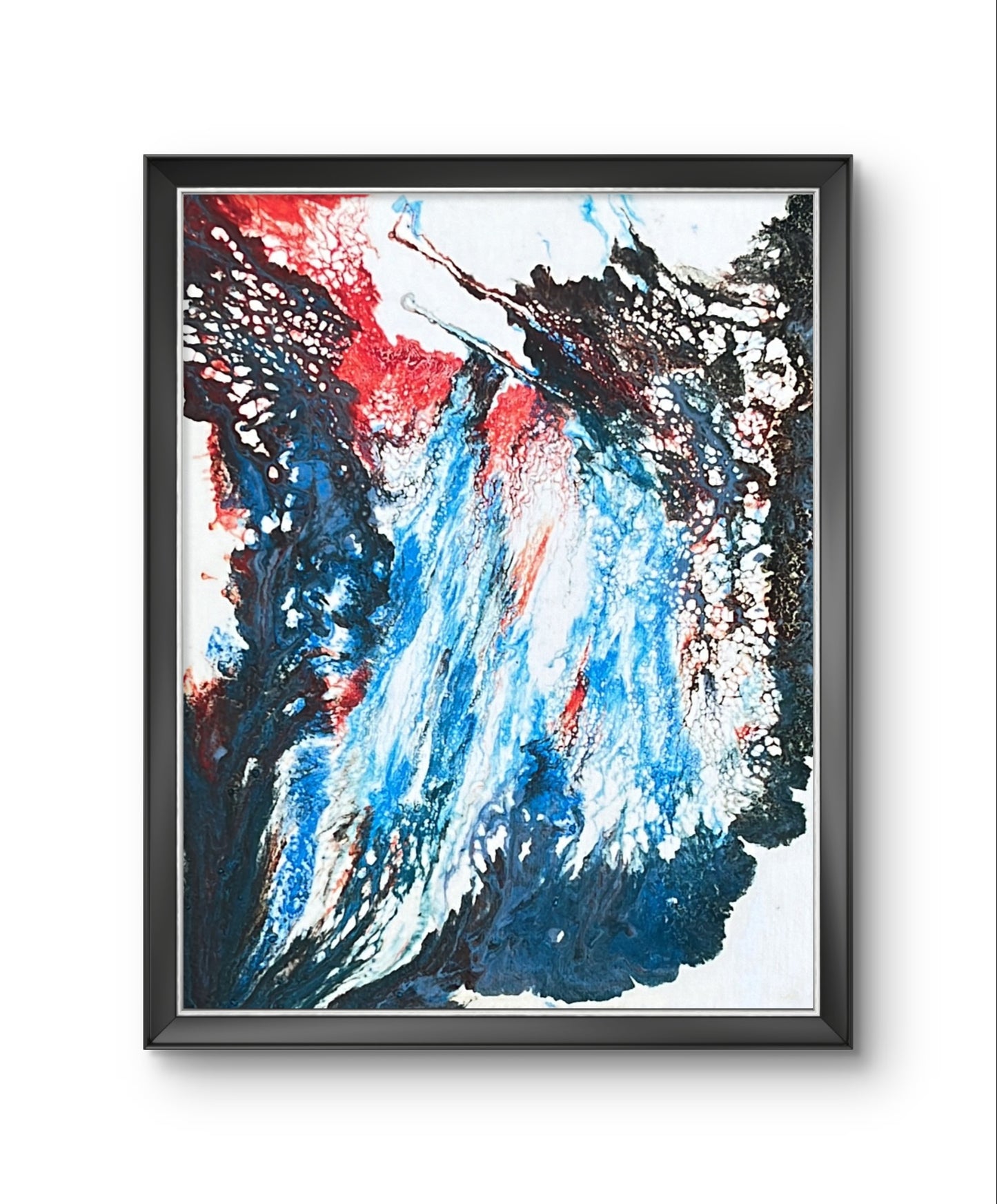 Lava I- Original Abstract Painting on Canvas