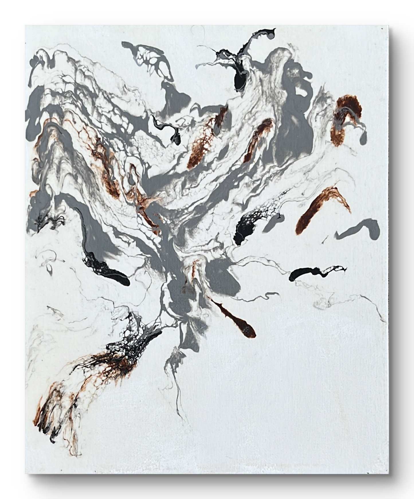 Light Fall- Original Abstract Painting on Canvas