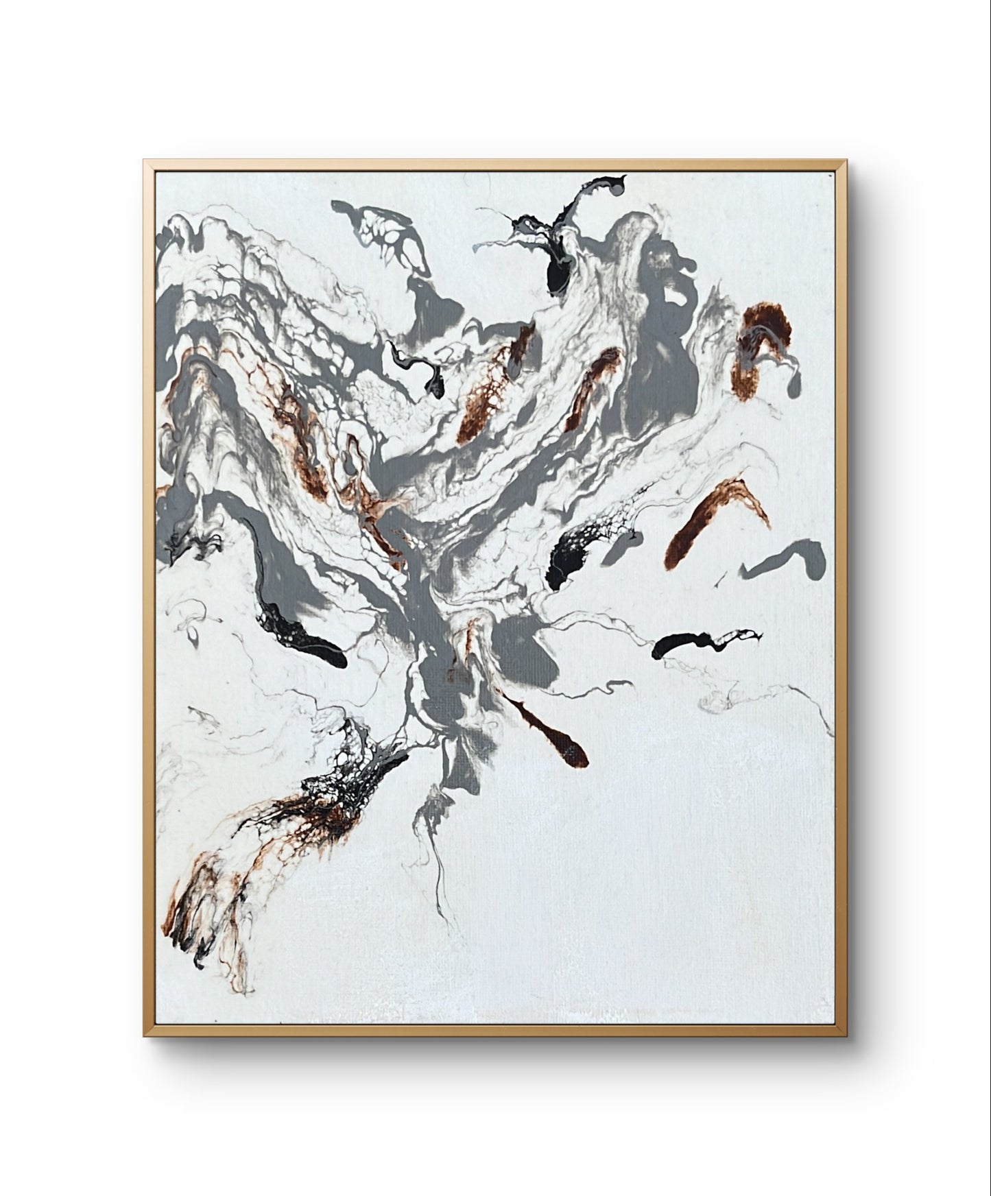 Light Fall- Original Abstract Painting on Canvas