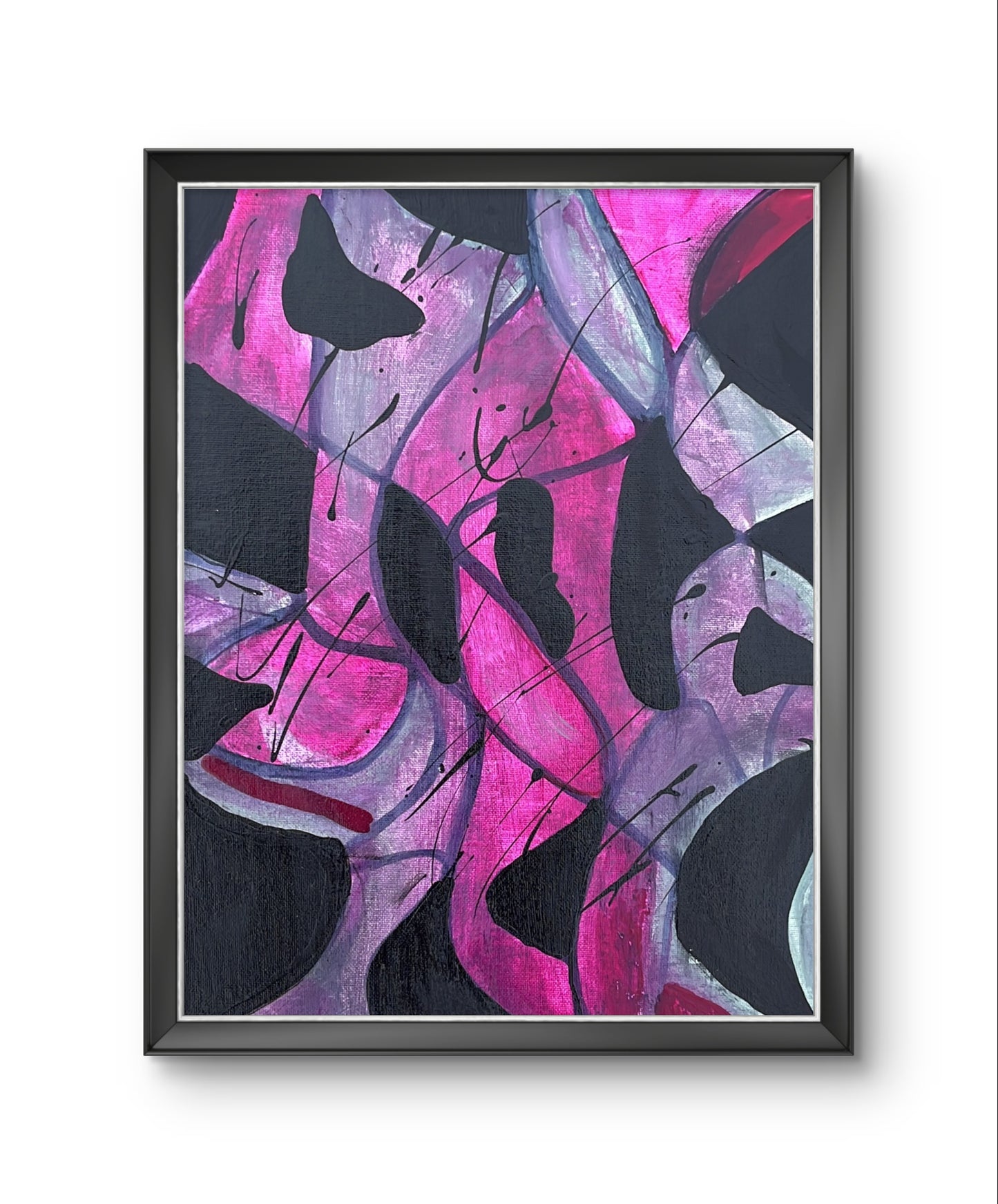 Petals- Original Abstract Painting on Canvas