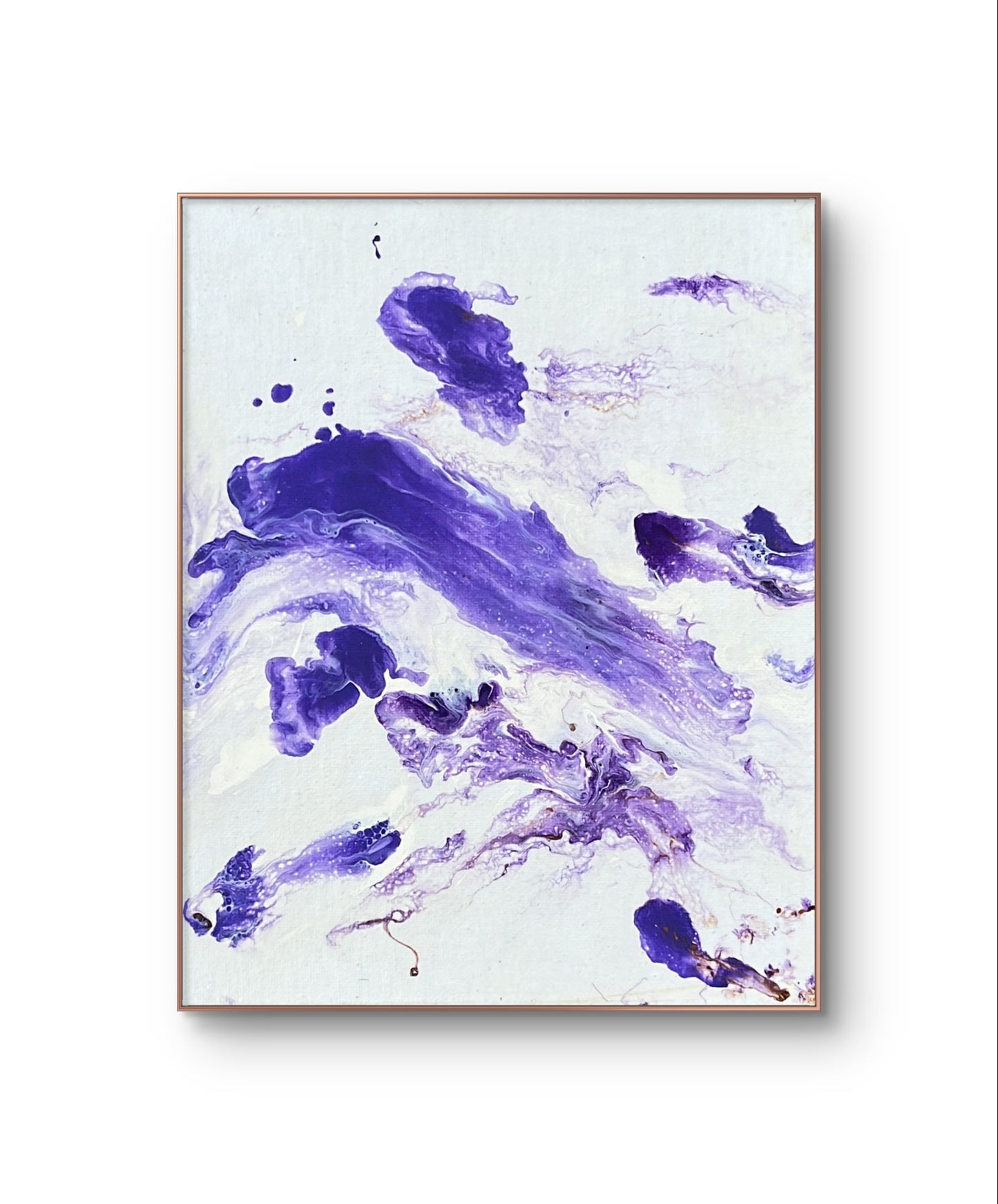 Purple Haze- Original Abstract Painting on Canvas