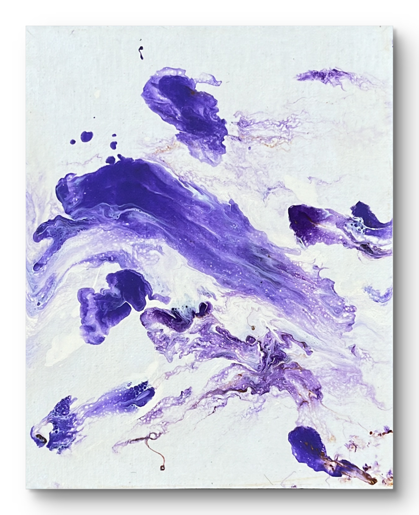 Purple Haze- Original Abstract Painting on Canvas