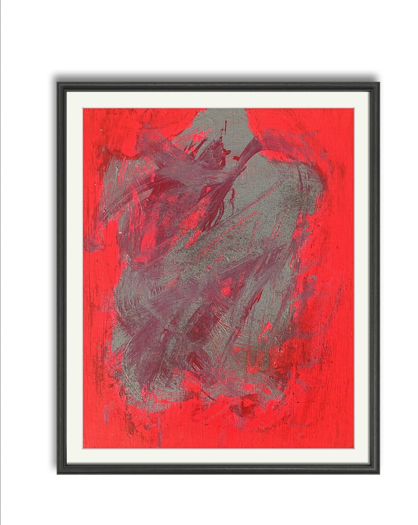 Roadblock- Original Abstract Painting on Canvas