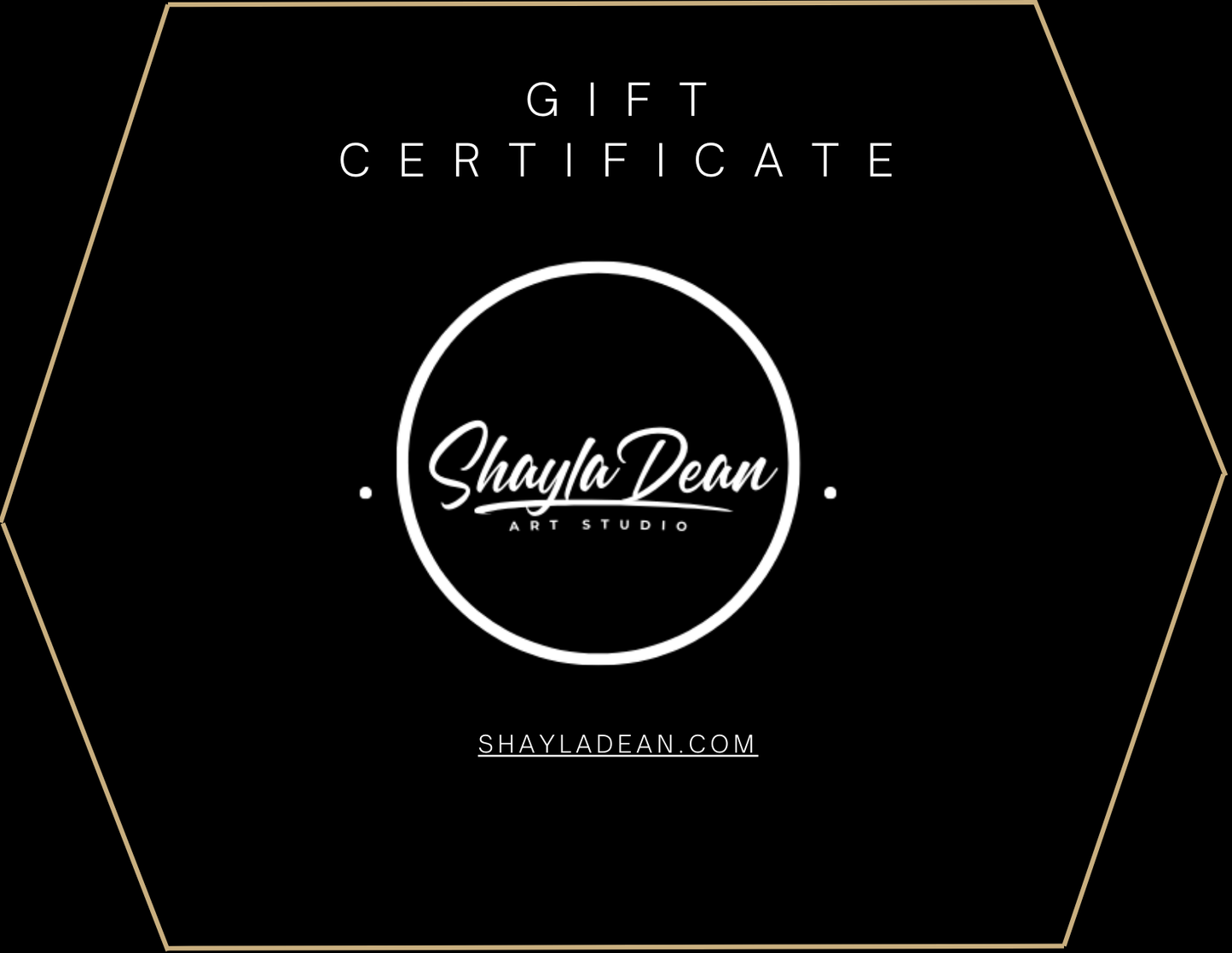 Shayla Dean Art Studio Gift Card