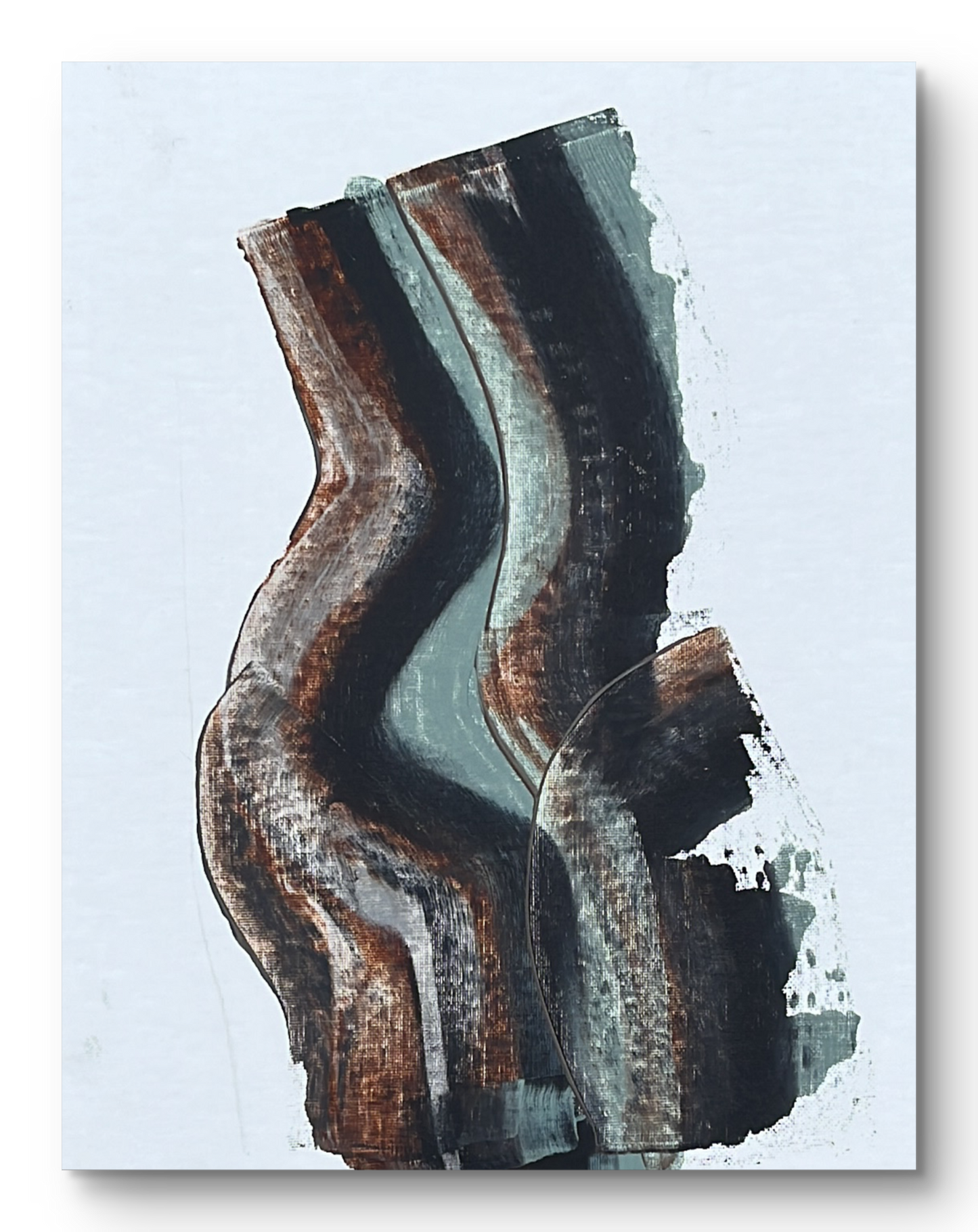 Silhouette- Original Abstract Painting on Canvas