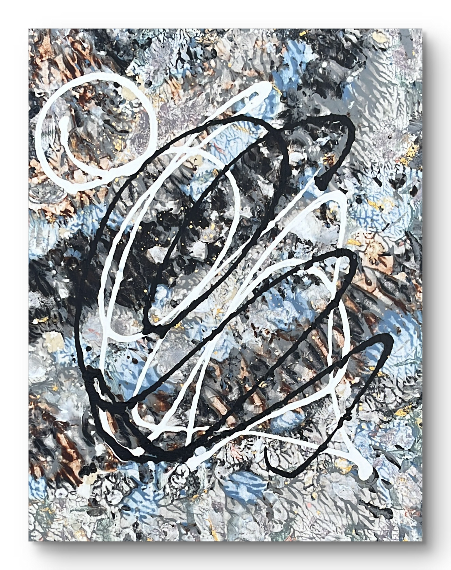 Whirpool- Original Abstract Painting on Canvas