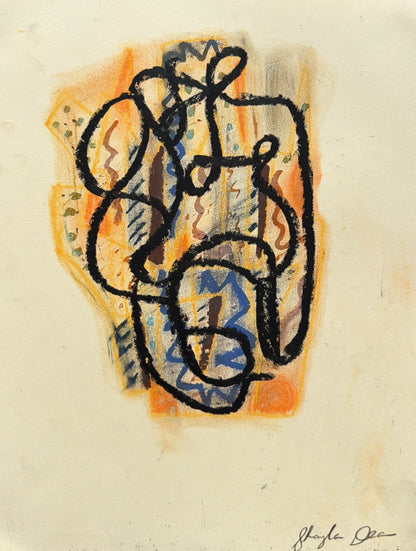 The Light- Original Oil Pastel on Paper