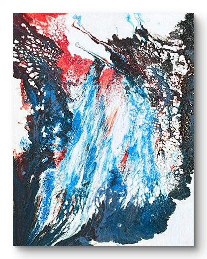 Lava I- Original Abstract Painting on Canvas